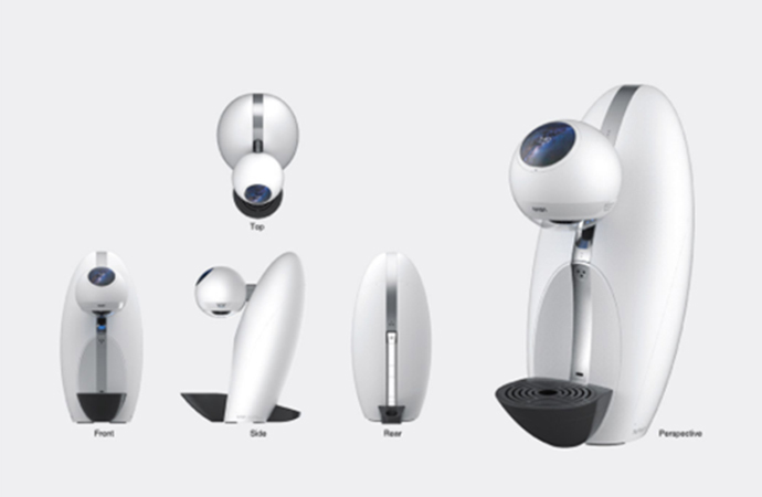 太阳系咖啡机设计