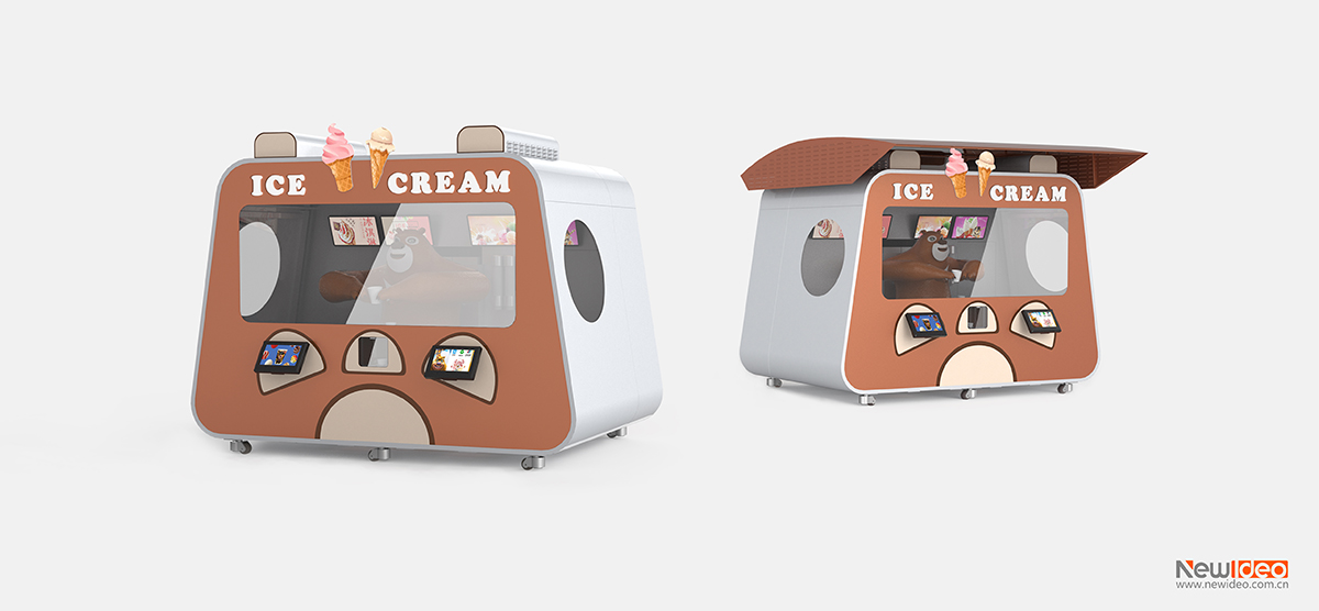 自助冰淇淋机设计